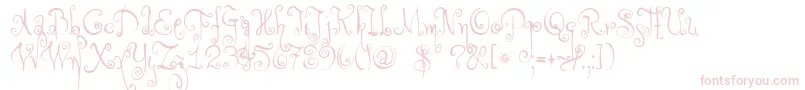DkMonsieurLeChat Font – Pink Fonts