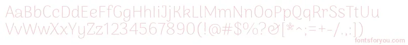 ArimakoshiExtraligth Font – Pink Fonts