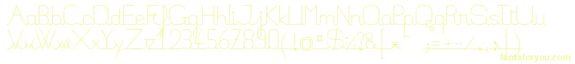 FilaturestdLight Font – Yellow Fonts