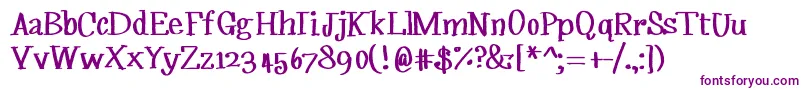 Weitere Informationen zur Ripebananas-Schriftart Ripebananas-Schriftart – Violette Schriften