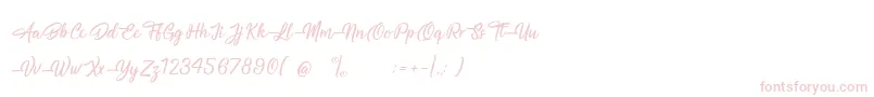 MagnificentSupernatural Font – Pink Fonts