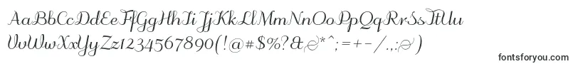 Шрифт Odstemplik – каллиграфические шрифты