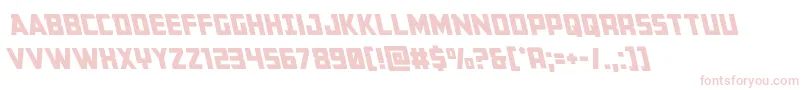 Buchananleft Font – Pink Fonts on White Background