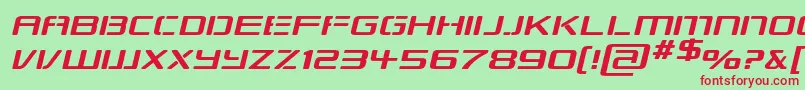 Repkexpi Font – Red Fonts on Green Background