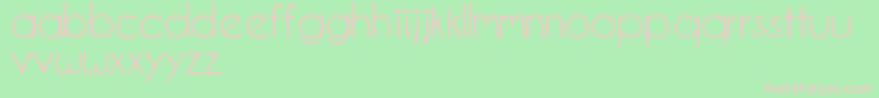 EllieMaeDemoDemo Font – Pink Fonts on Green Background