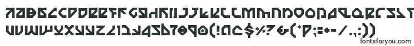 Шрифт Nostromo – шрифты с фиксированной шириной