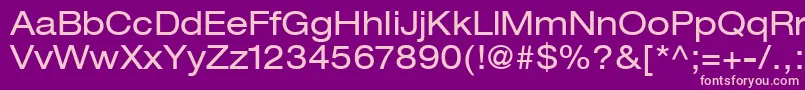 ContextRepriseExpandedSsiExpanded Font – Pink Fonts on Purple Background