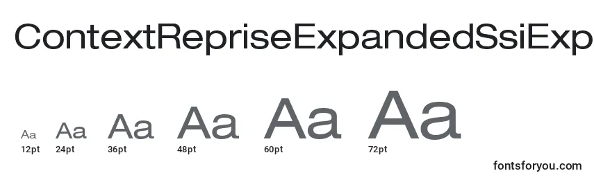 ContextRepriseExpandedSsiExpanded Font Sizes