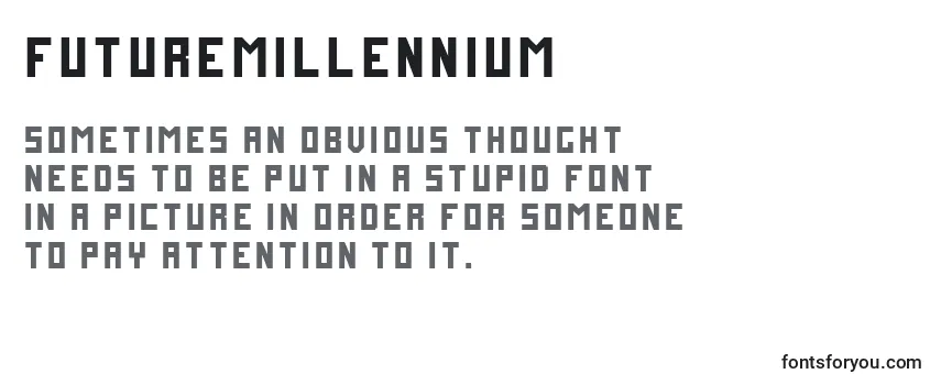 Шрифт Futuremillennium