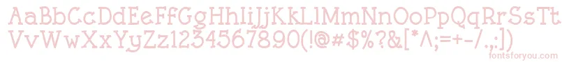 RoughLtBold Font – Pink Fonts