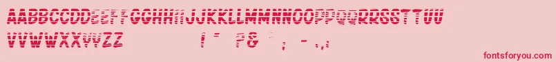 FridayNight2 Font – Red Fonts on Pink Background