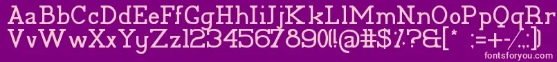 More about Pelida Font Pelida Font – Pink Fonts on Purple Background