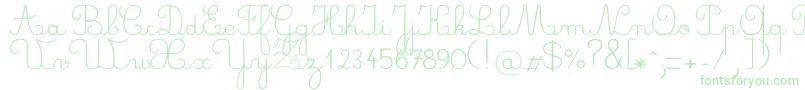Crayonl Font – Green Fonts