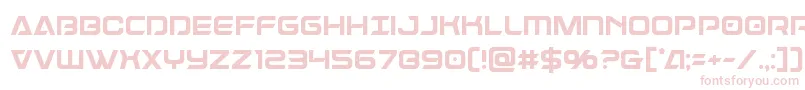 Dameroncond Font – Pink Fonts on White Background