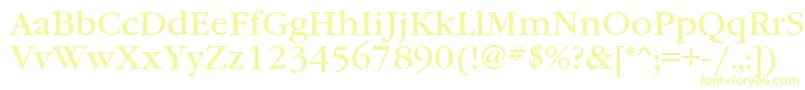 Garamondbookett Font – Yellow Fonts