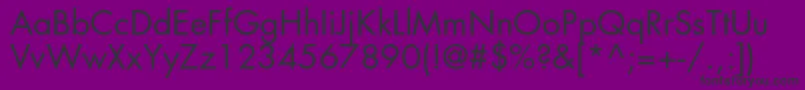 Favoritbookc Font – Black Fonts on Purple Background