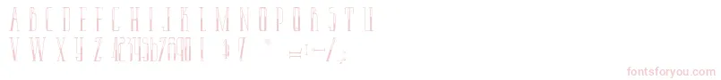 LaPantoufleEnOr Font – Pink Fonts on White Background