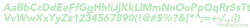 AvenirltstdBlackoblique Font – Green Fonts