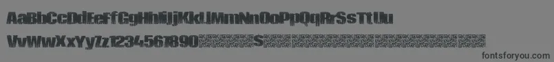 Piratezombieフォントについての詳細 フォントPiratezombie – 黒い文字の灰色の背景