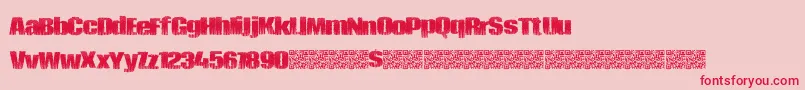 More about Piratezombie Font Piratezombie Font – Red Fonts on Pink Background