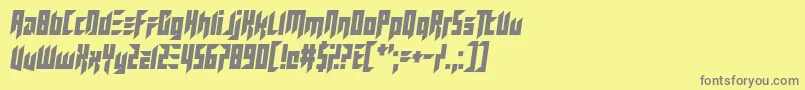 WeUsedToBeFriends Font – Gray Fonts on Yellow Background
