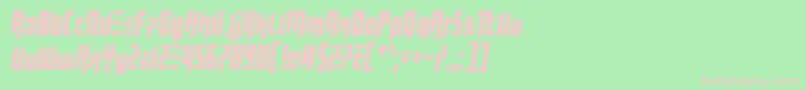 WeUsedToBeFriends Font – Pink Fonts on Green Background