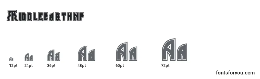 Middleearthnf (93676) Font Sizes