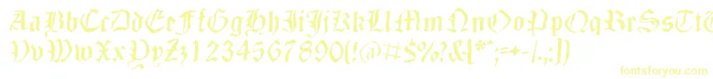 Dizzbw Font – Yellow Fonts