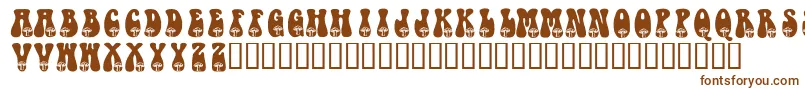 KrShroom Font – Brown Fonts