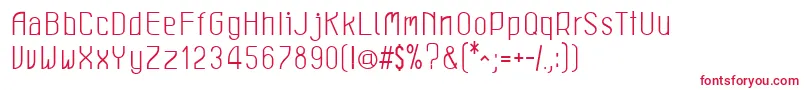 LeichtBold Font – Red Fonts