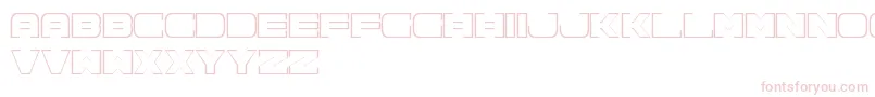 Spac3NeonFreePromo Font – Pink Fonts on White Background