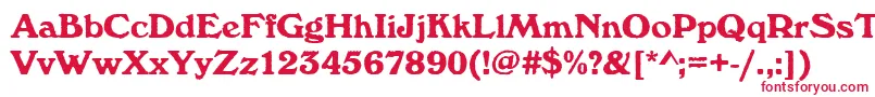 Windsorantdbol Font – Red Fonts