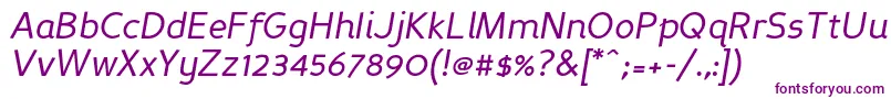 PerspectiveSansItalic Font – Purple Fonts