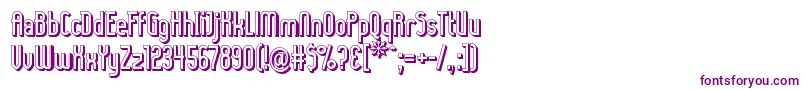 Ladyi3D Font – Purple Fonts