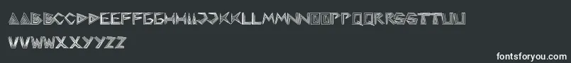 Pyramidinverted Font – White Fonts