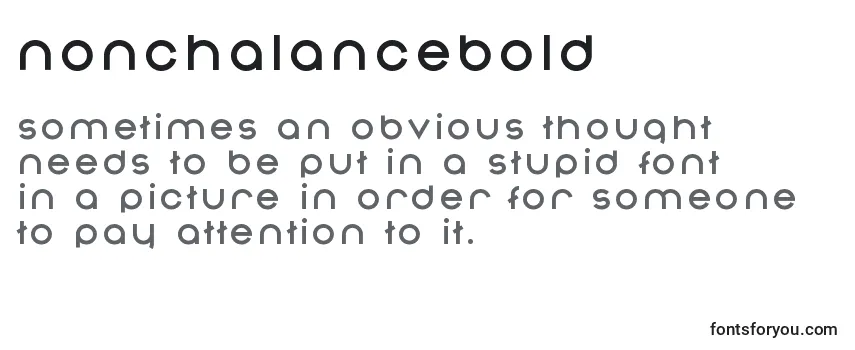 NonchalanceBold Font