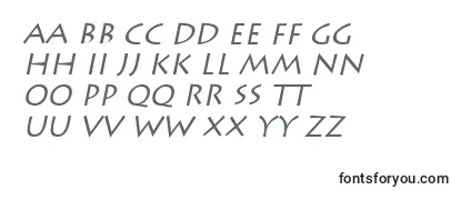LiddieItalic-fontti