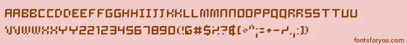 Подробнее о шрифте Dalila Шрифт Dalila – коричневые шрифты на розовом фоне