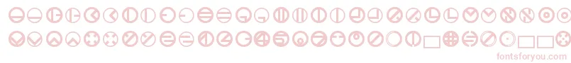 Bublet3.1.1.42 Font – Pink Fonts on White Background