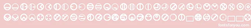 Bublet3.1.1.42 Font – White Fonts on Pink Background