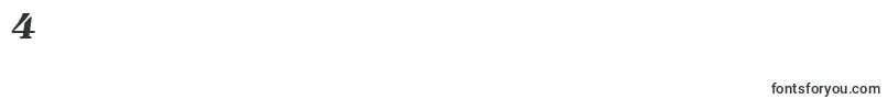 ClearfaceserialXboldItalic Font – Fonts for Digit 4