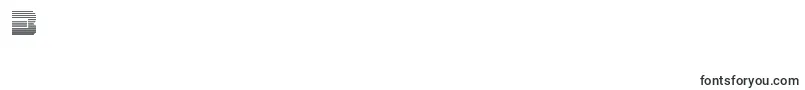 フォントDominojackgrad – フォント数字3