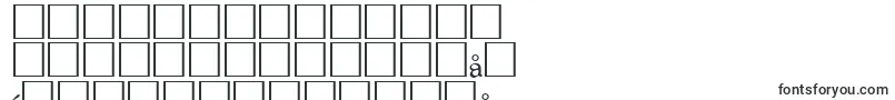 フォントPerivaleRegularDb – 中国の文字（簡体字）