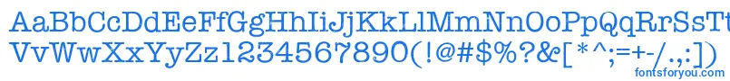 Linowrite Font – Blue Fonts