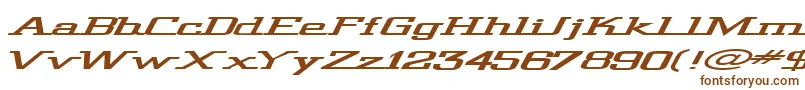 WideGlide Font – Brown Fonts