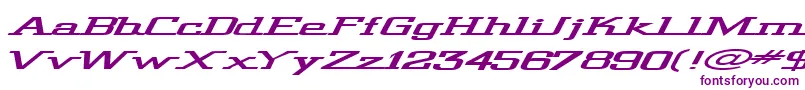 WideGlide Font – Purple Fonts