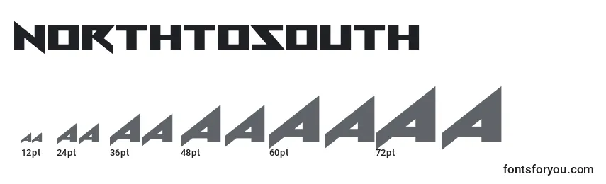 NorthToSouth Font Sizes