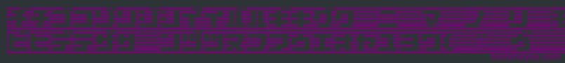 Saiba mais sobre a fonte Border7k Fonte Border7k – fontes roxas em um fundo preto
