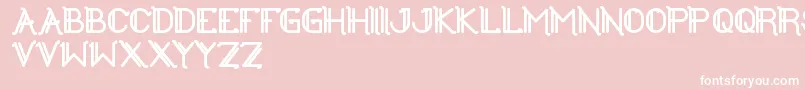 More about TheGreatestHigh Font TheGreatestHigh Font – White Fonts on Pink Background