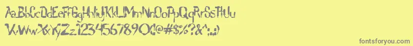 Подробнее о шрифте Lochen ffy Шрифт Lochen ffy – серые шрифты на жёлтом фоне